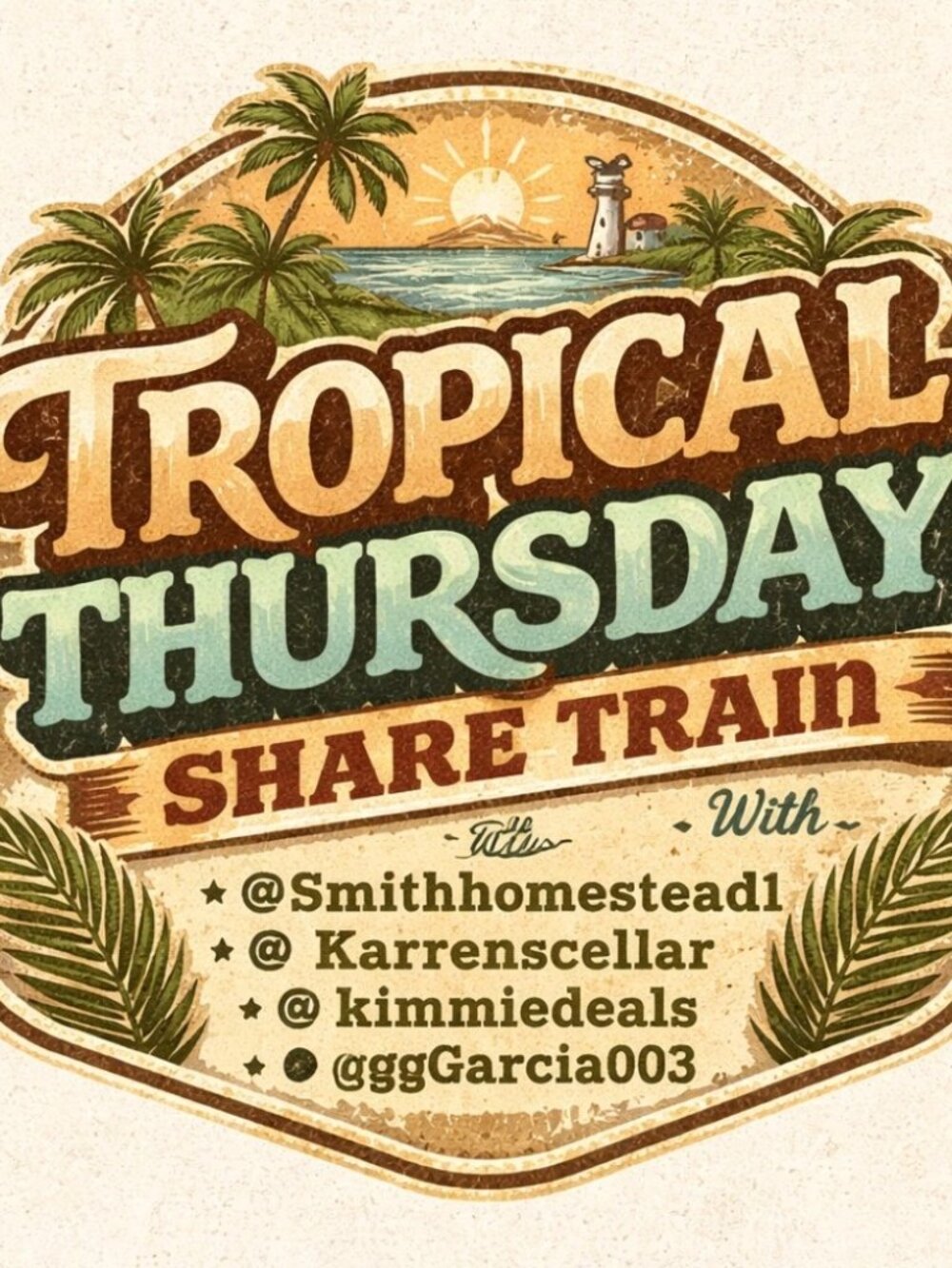Thursday Train Show Flyer